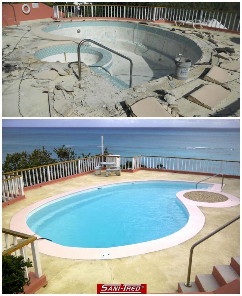 Swimming Pool  Before & After