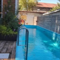 diy shipping container pool