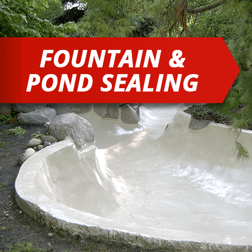 fountain and pond sealing