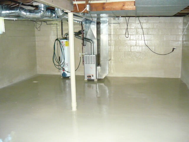 How To Waterproof A Basement Diy, Waterproof Basement Concrete Paint