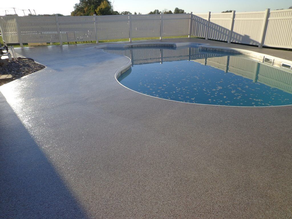 GraniFlex pool deck textured slip resistant system