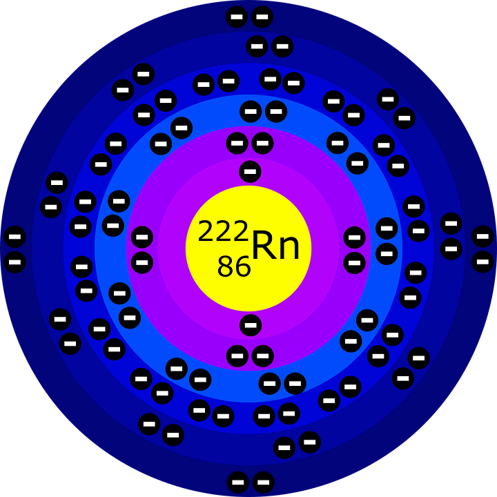 Radon informational diagram