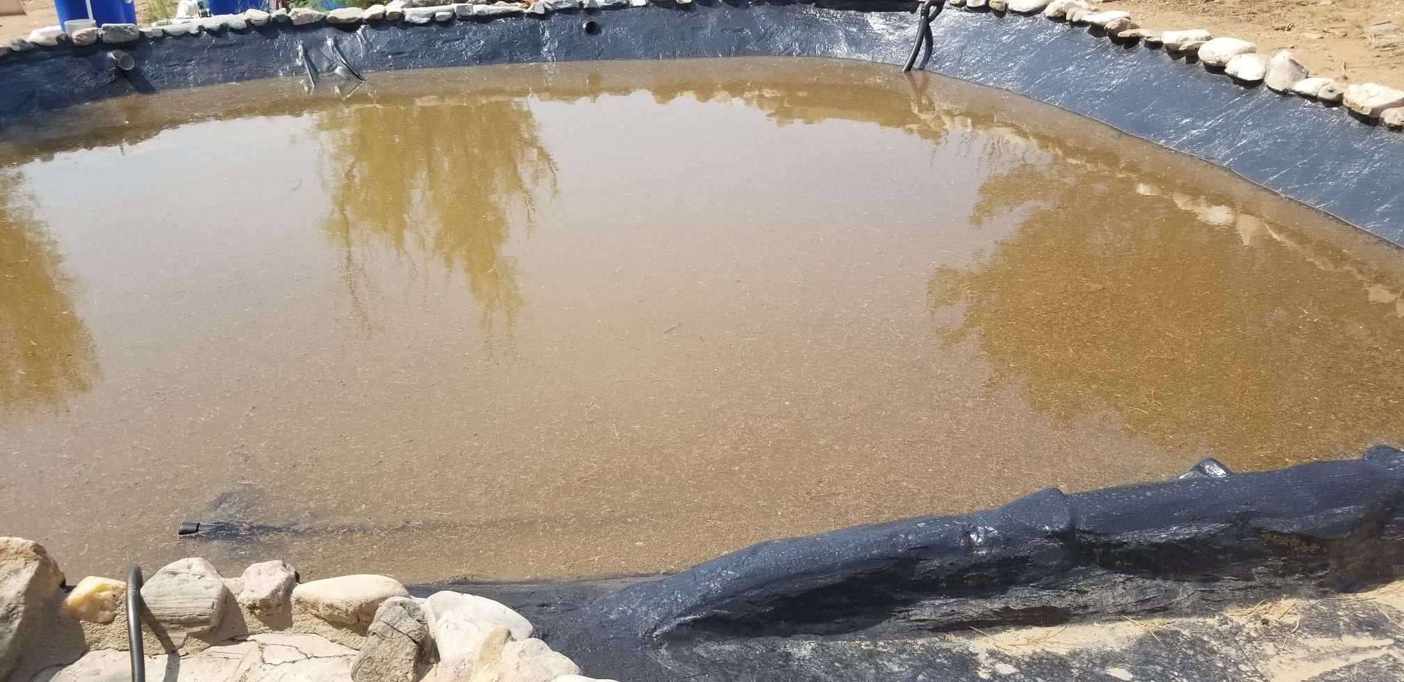 Pond Leaking Fix Concrete Pond Waterproofing